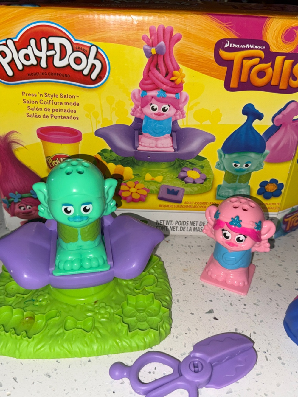 Trolls Press ‘n Style Salon Play-Doh